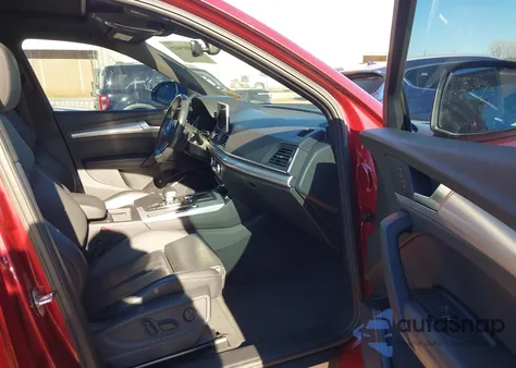 2020 Audi Q5 Titanium Premium Plus 45 Tfsi Quattro S Tronic from USA, damaged, VIN WA1ENAFYXL2093607